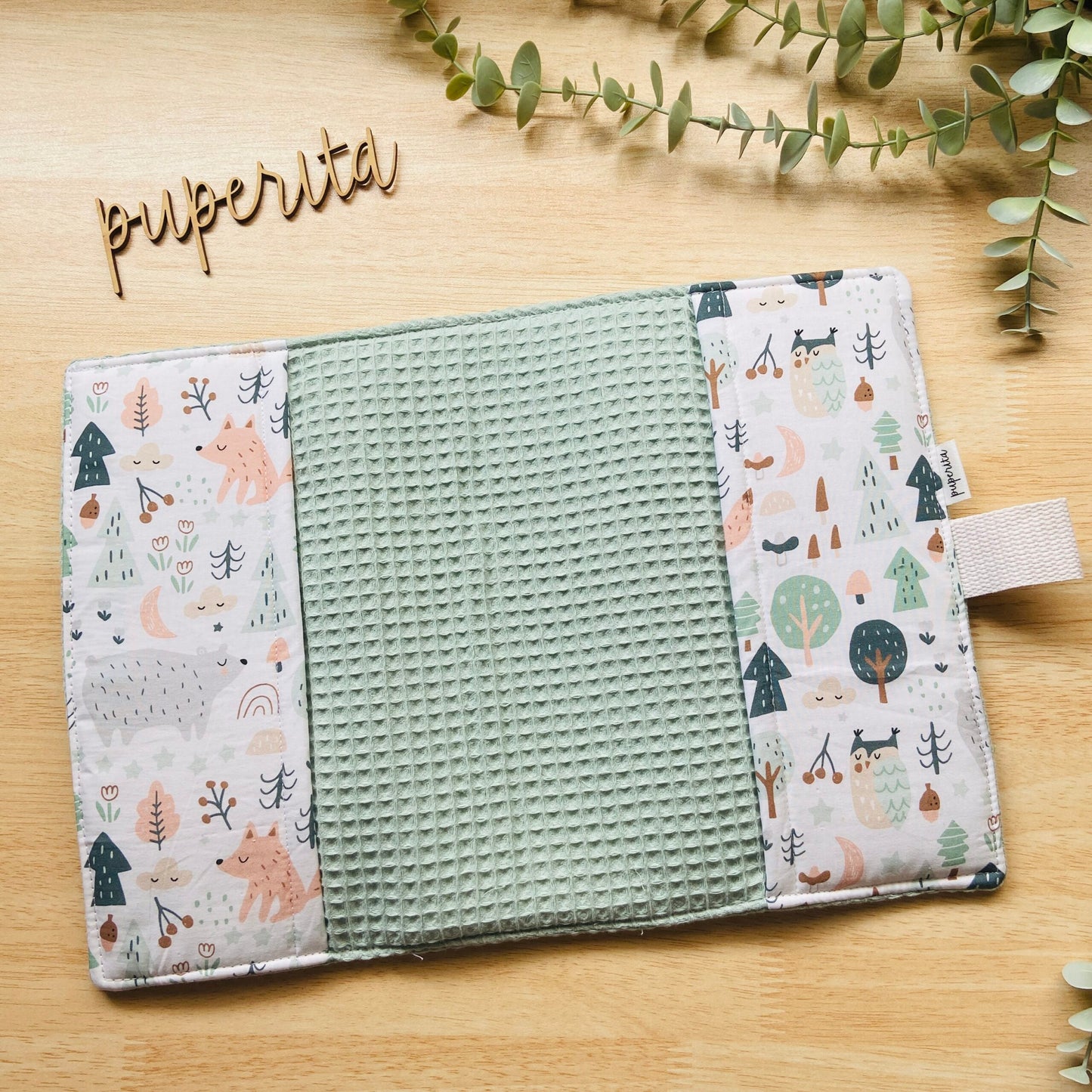 Portadocumentos Bosque Pastel
