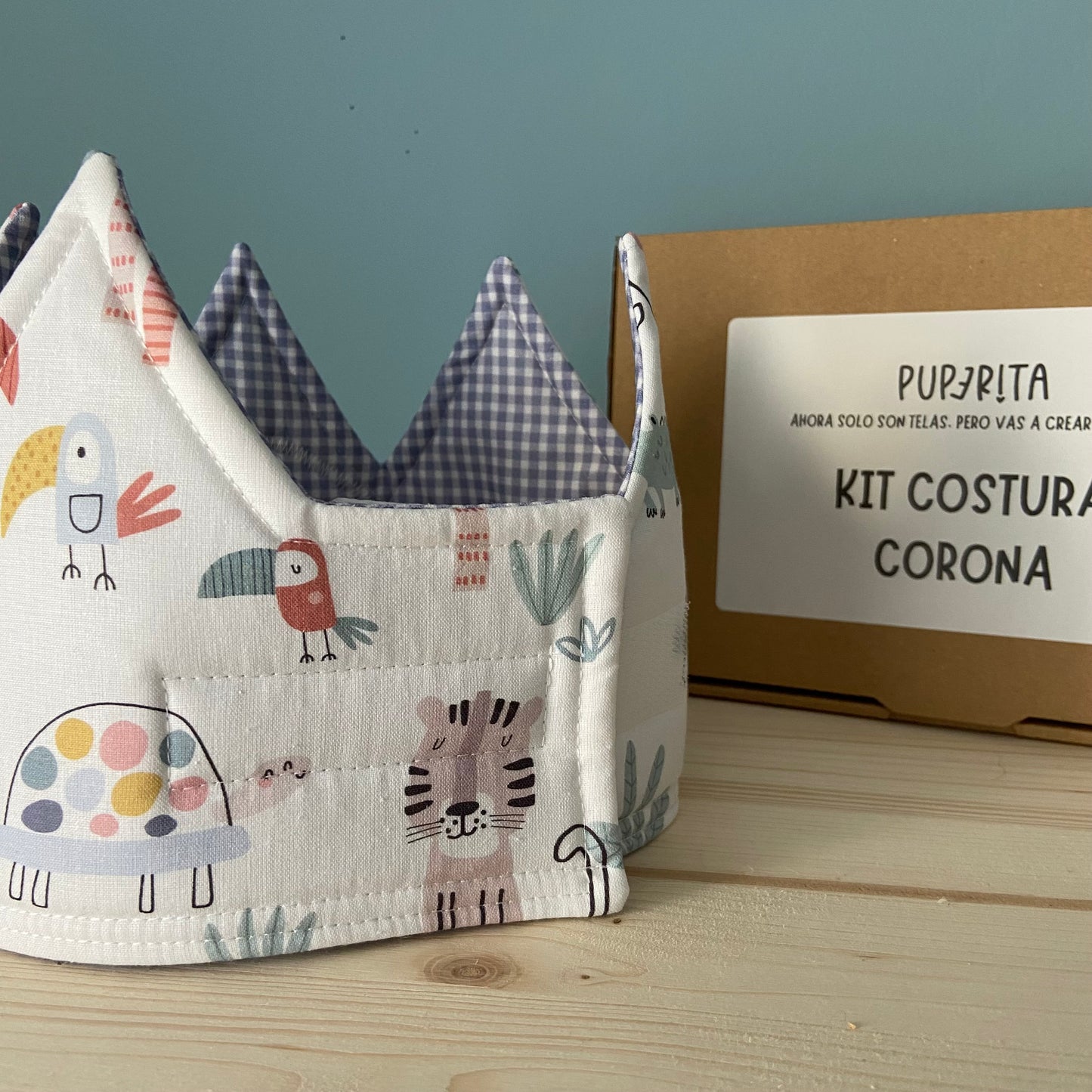 KIT FÍSICO COSTURA CORONA CUMPLEAÑOS