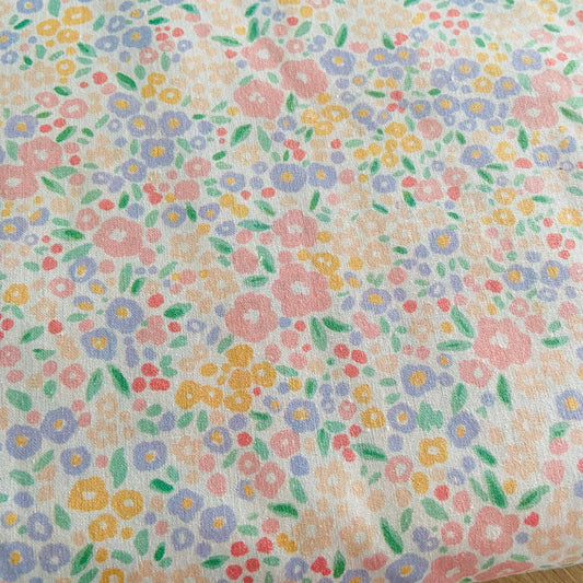 PERCAL FLORES PASTEL