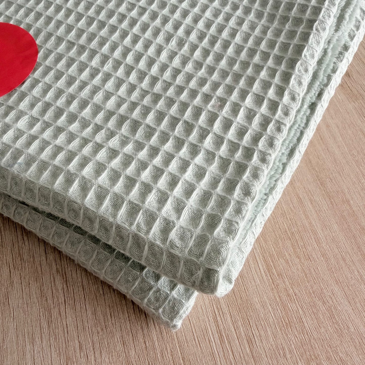 RETAL 50CM WAFFLE VERDE CLARO