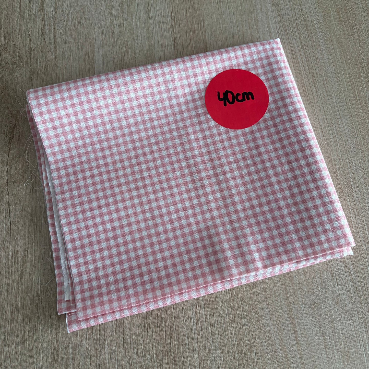 RETAL 40CM VICHY ROSA