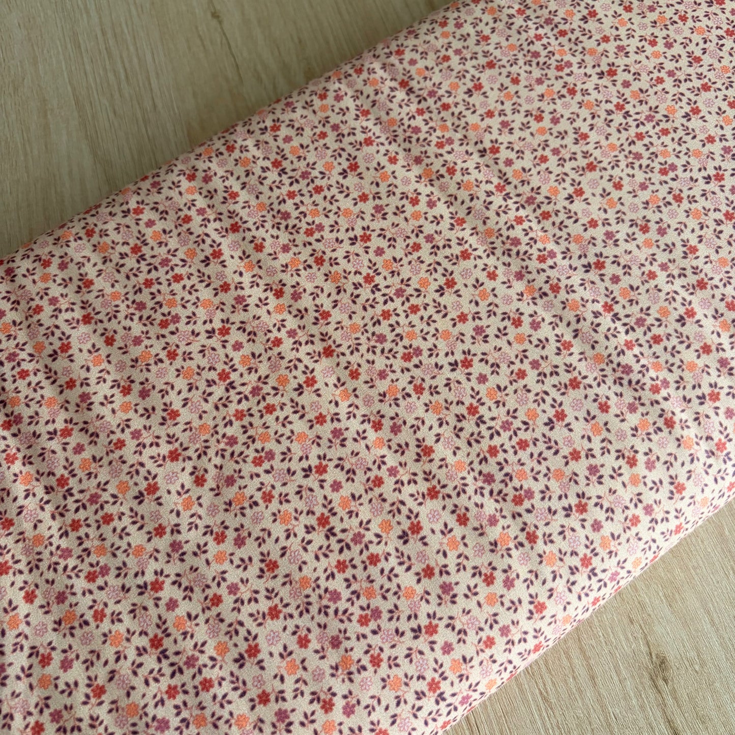 PERCAL FLOR NARANJA