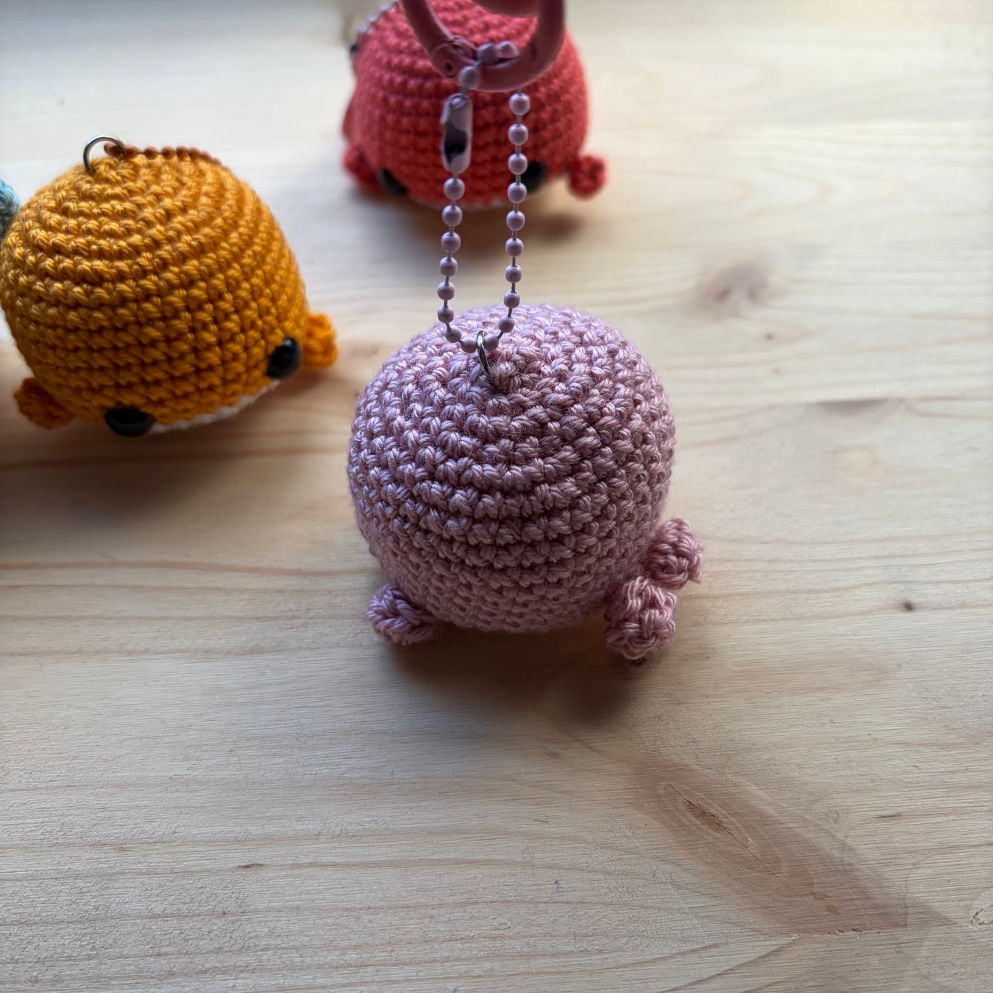 Mini Ballenita Amigurumi Llavero