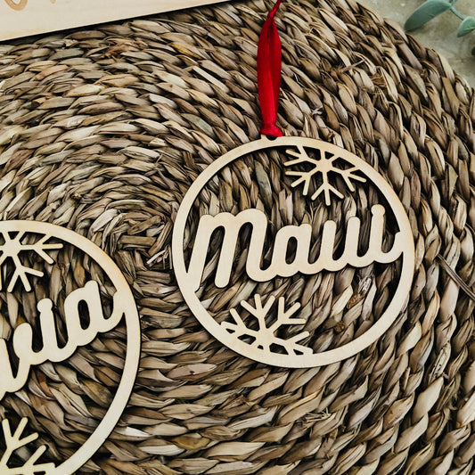 Adorno bola copo de nieve