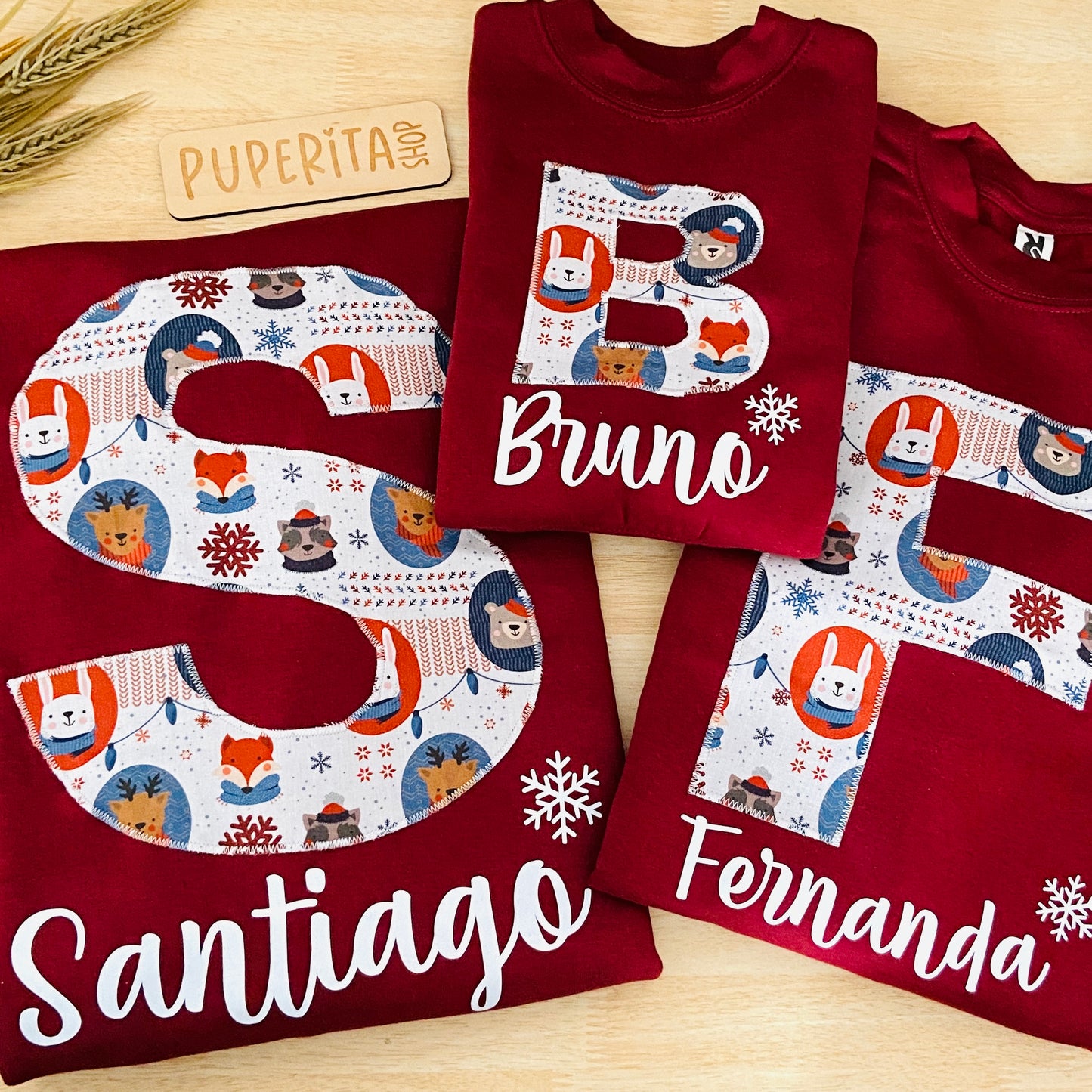 Sudadera Inicial Adulto Navidad