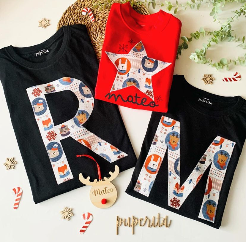 Sudadera Inicial Adulto Navidad