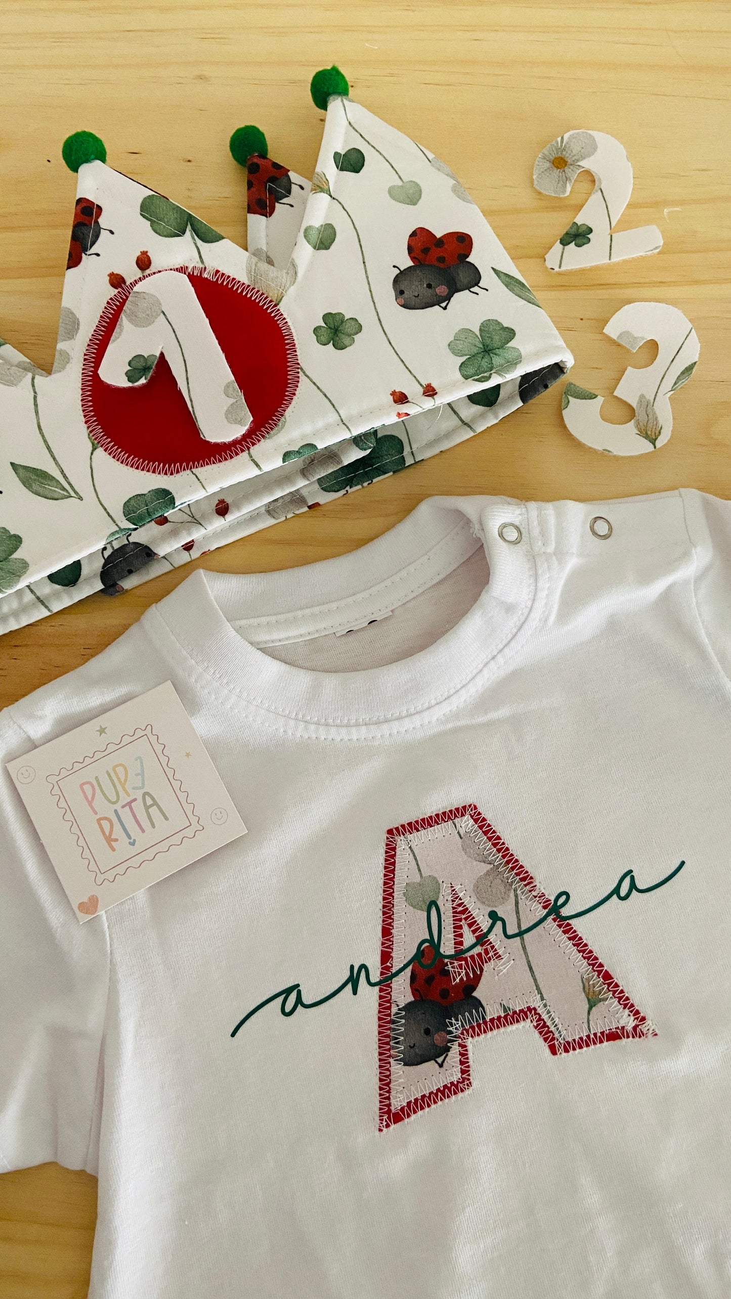 Corona/camiseta cumpleaños