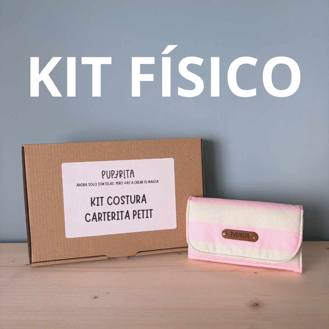 KIT FÍSICO COSTURA CARTERA PETIT
