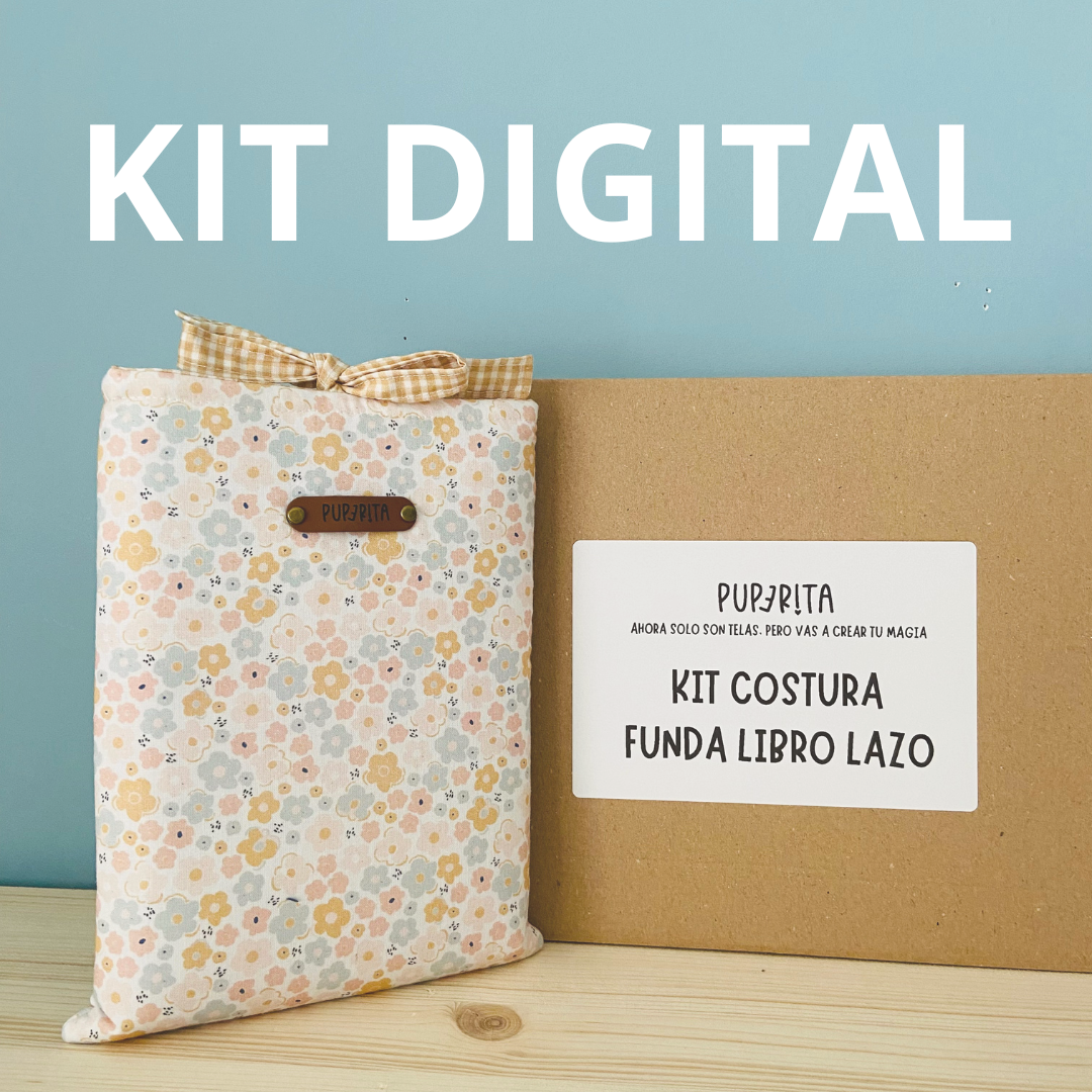 KIT DIGITAL COSTURA FUNDA LIBRO LAZO
