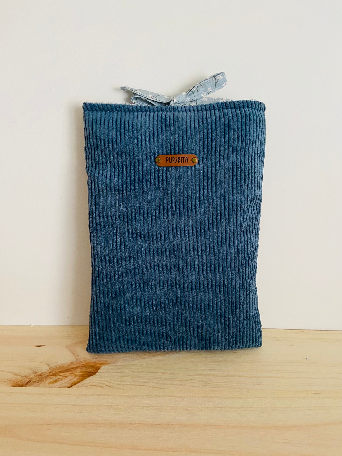 FUNDA LIBRO LAZO PANA AZUL