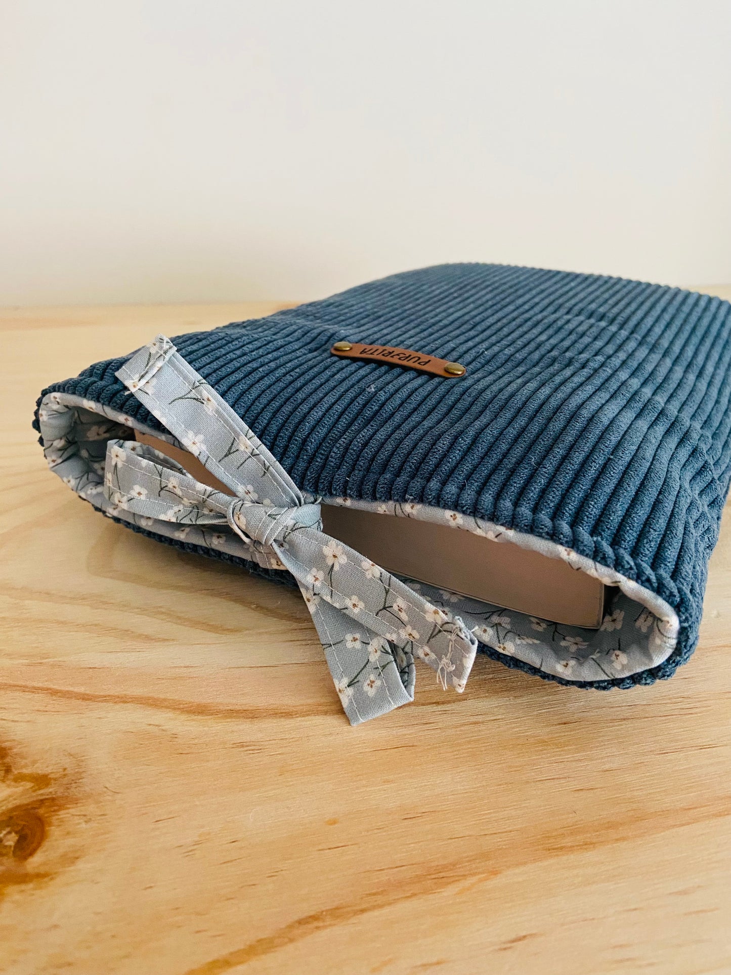 FUNDA LIBRO LAZO PANA AZUL