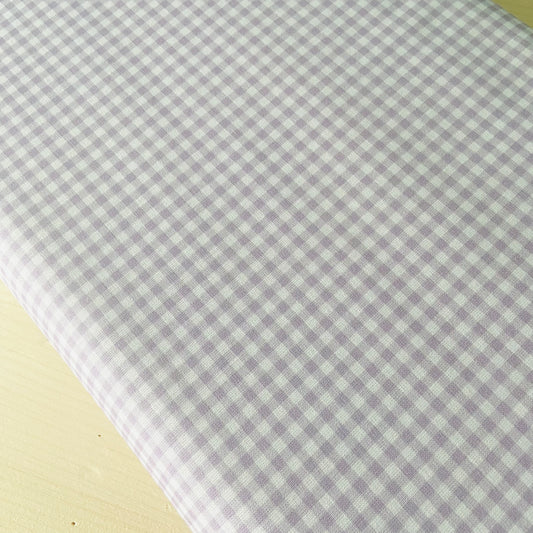 PERCAL VICHY PEQUEÑO LILA