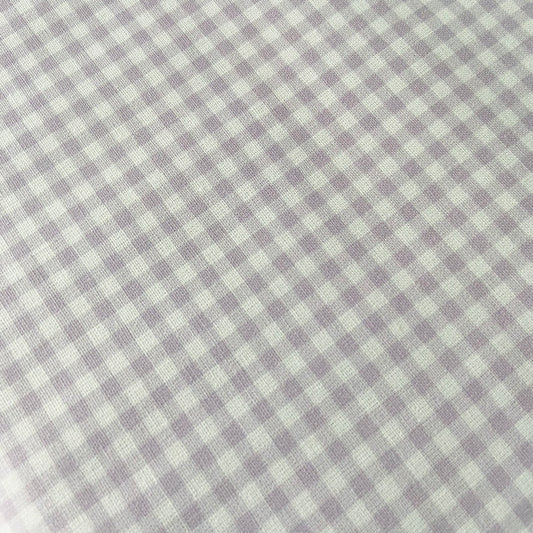 PERCAL VICHY PEQUEÑO LILA