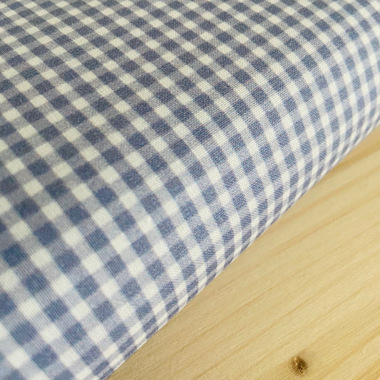 PERCAL VICHY PEQUEÑO AZUL OSCURO