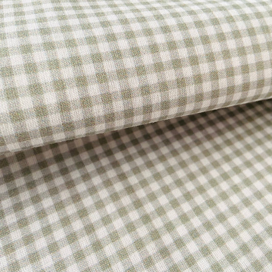 PERCAL VICHY PEQUEÑO VERDE SUB