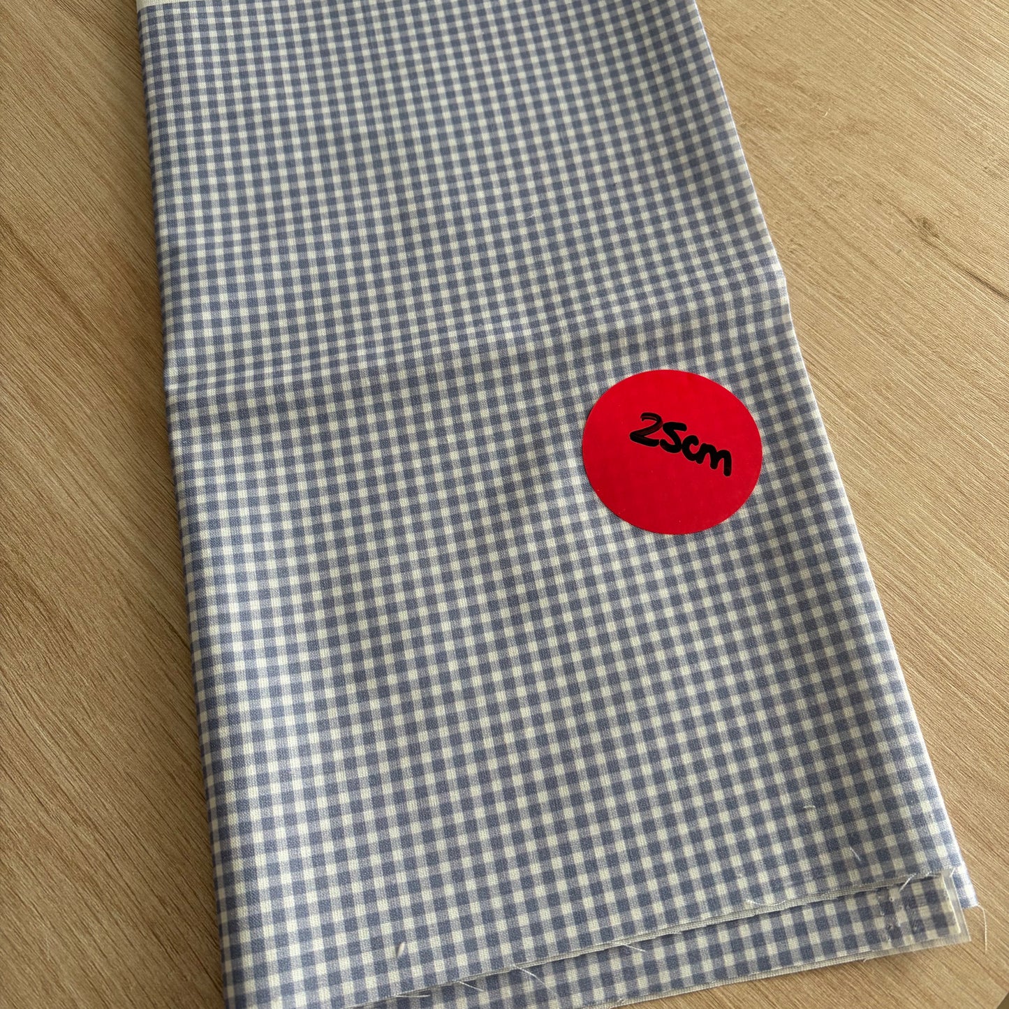 RETAL 25CM VICHY AZUL