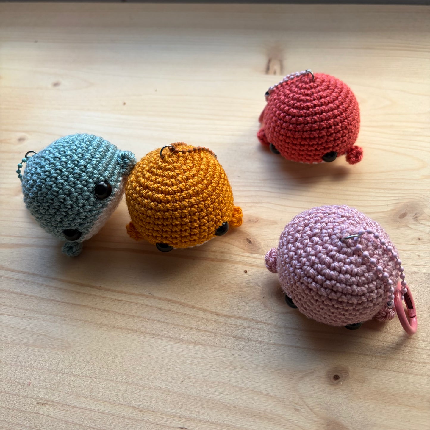 Mini Ballenita Amigurumi Llavero