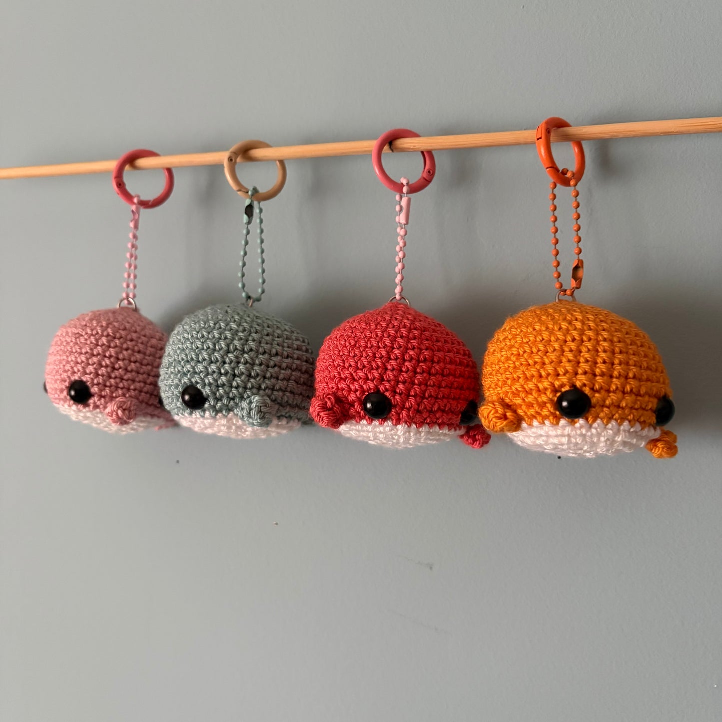 Mini Ballenita Amigurumi Llavero