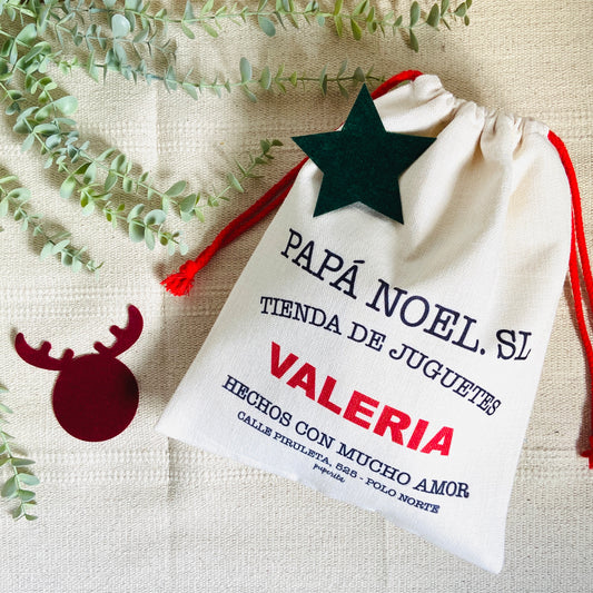 Saco Pequeño Papá Noel.SL