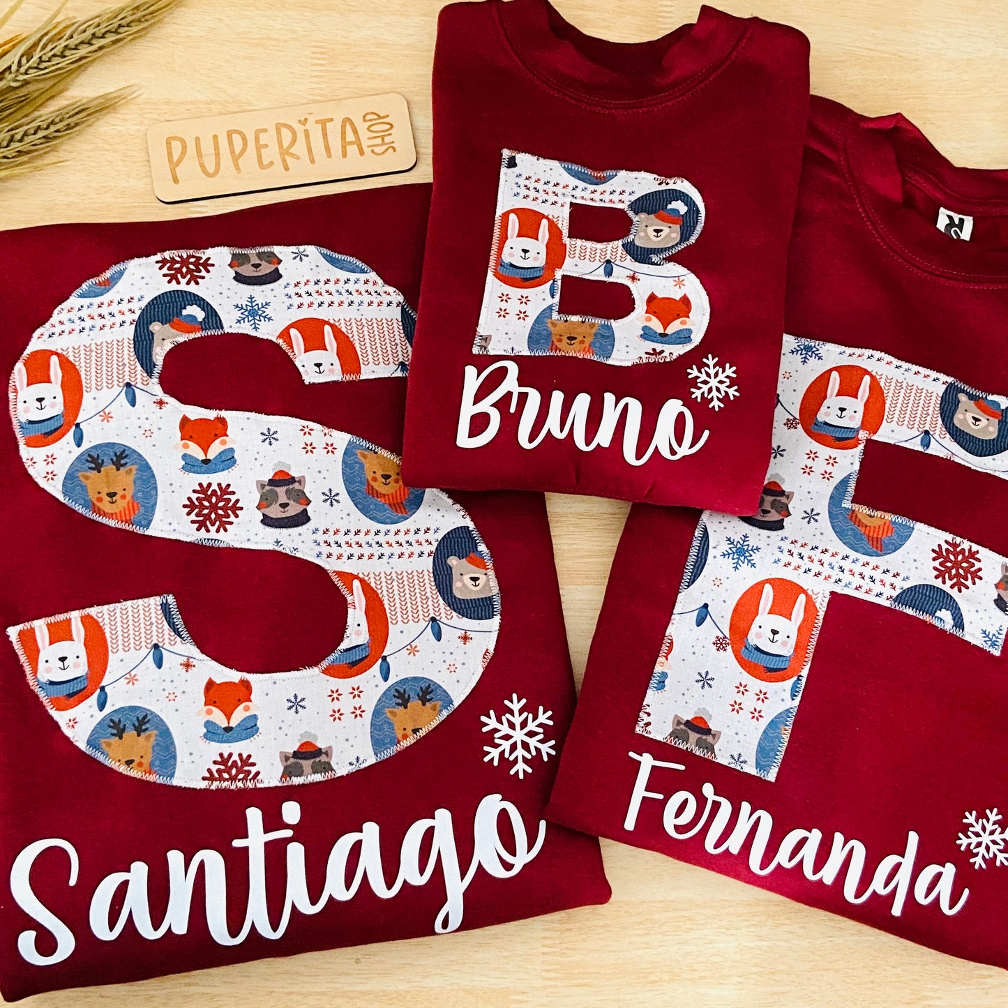 Sudadera Inicial Navidad Niño