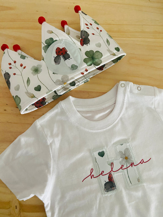 Corona/camiseta cumpleaños